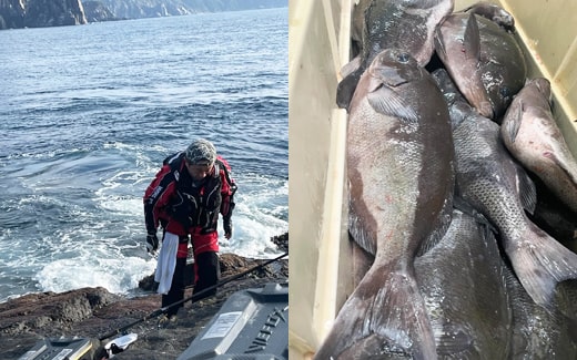 男女群島｜クロ釣り｜ふかせ釣り｜釣果情報｜ミナガワ釣具店