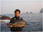 オナガグロ｜男女群島｜ハナグリ島