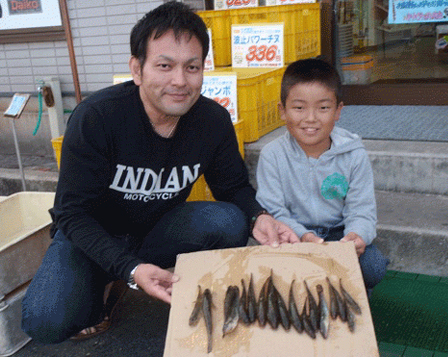 ミナガワ釣具店｜釣果情報｜ハゼ